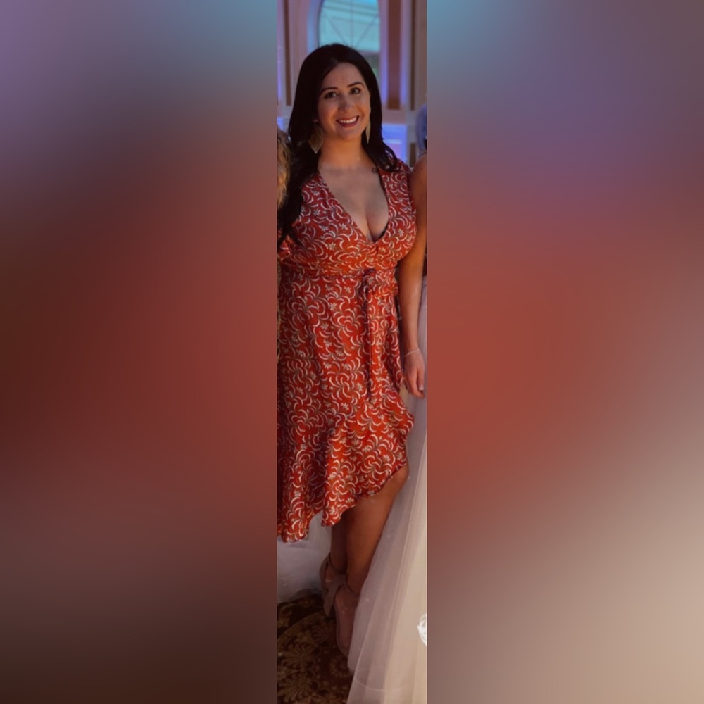 Red dress